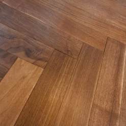 Liberty Floors American Black Walnut - Herringbone Parquet 14mm Engineered Real Wood Flooring (219505) -Cheap Plankora Store american black walnut herringbone parquet 14mm engineered real wood flooring 219505 p85876 196397 image