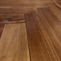 Liberty Floors American Black Walnut - Herringbone Parquet 14mm Engineered Real Wood Flooring (219505) -Cheap Plankora Store american black walnut herringbone parquet 14mm engineered real wood flooring 219505 p85876 196398 image