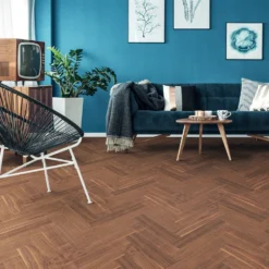 Liberty Floors American Black Walnut - Herringbone Parquet 14mm Engineered Real Wood Flooring (219505) -Cheap Plankora Store american black walnut herringbone parquet 14mm engineered real wood flooring 219505 p85876 207317 image