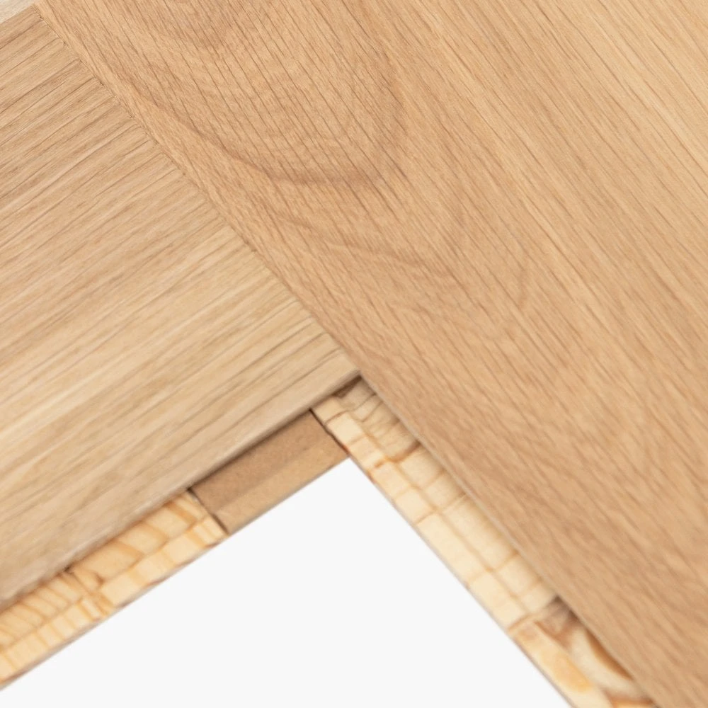 Liberty Floors Bianco Oak - Manor Herringbone Parquet 14mm Engineered Real Wood Flooring (249871) 9 Liberty Floors Bianco Oak - Manor Herringbone Parquet 14mm Engineered Real Wood Flooring (249871) - Image 7