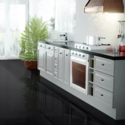 Liberty Floors Black - Lustre Flawless 8mm Laminate Flooring (183655) -Cheap Plankora Store black lustre flawless 8mm laminate flooring 183655 p69725 187854 image