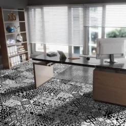 Falquon Flooring Black & White - Lustre Authentic 2.0 8mm Laminate Flooring (315201) -Cheap Plankora Store black white lustre authentic 2 0 8mm laminate flooring 315201 p119270 242197 image