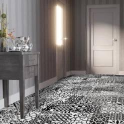 Falquon Flooring Black & White - Lustre Authentic 2.0 8mm Laminate Flooring (315201) -Cheap Plankora Store black white lustre authentic 2 0 8mm laminate flooring 315201 p119270 242199 image