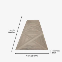 FAUS Brun Normandie - Masterpieces 8mm Laminate Flooring (217065) -Cheap Plankora Store brun normandie masterpieces 8mm laminate flooring 217065 p84214 227272 image