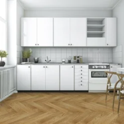 Liberty Floors Caramel Oak - Manor Herringbone Parquet 14mm Engineered Real Wood Flooring (249869) -Cheap Plankora Store caramel oak manor herringbone parquet 14mm engineered real wood flooring 249869 p108536 242855 image