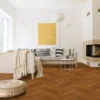 Liberty Floors Carbonised Strand Woven Bamboo - Herringbone Parquet 10mm Solid Real Wood Flooring (249972) -Cheap Plankora Store carbonised strand woven bamboo herringbone parquet 10mm solid real wood flooring 249972 p108630 236303 image