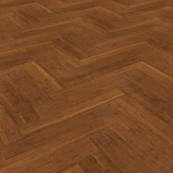 Liberty Floors Carbonised Strand Woven Bamboo - Herringbone Parquet 10mm Solid Real Wood Flooring (249972) -Cheap Plankora Store carbonised strand woven bamboo herringbone parquet 10mm solid real wood flooring 249972 p108630 236304 image