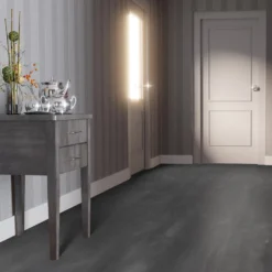 Liberty Floors Charcoal Grey - Lustre 8mm High Gloss Laminate Flooring (217056) -Cheap Plankora Store charcoal grey lustre 8mm high gloss laminate flooring 217056 p84205 187690 image