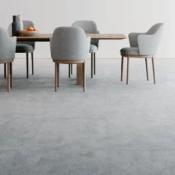 FAUS Concrete - Industry Tile 8mm Laminate Flooring (217068)