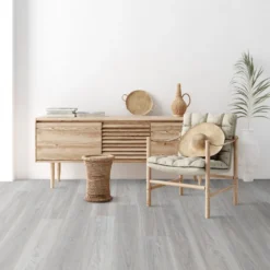 Liberty Floors Cool Grey - Impressive 6mm Rigid Core Vinyl Flooring (315579) -Cheap Plankora Store cool grey impressive 6mm rigid core vinyl flooring 315579 p119556 242907 image