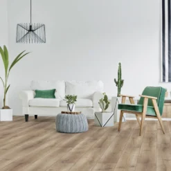 Liberty Floors Dark Brown Oak - Comfort 12mm Laminate Flooring (217602)