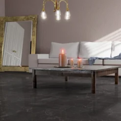 Liberty Floors Dark Pinto - Lustre Stone 8mm High Gloss Laminate Flooring (223767) -Cheap Plankora Store dark pinto lustre stone 8mm high gloss laminate flooring 223767 p89997 207790 image