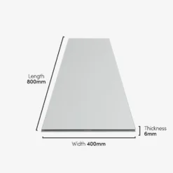 Liberty Floors Grey - Lustre SPC 6mm Rigid Core Vinyl Flooring (249745) -Cheap Plankora Store grey lustre spc 6mm rigid core vinyl flooring 249745 p108419 236357 image