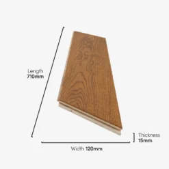 Liberty Floors Honey Oak - Chevron 15mm Engineered Real Wood Flooring (249206) -Cheap Plankora Store honey oak chevron 15mm engineered real wood flooring 249206 p108332 236733 image