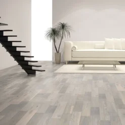 Liberty Floors Ivory White Oak - Premium Click 14mm Engineered Real Wood Flooring (193319)