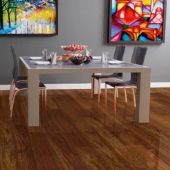 Liberty Floors Karoo Merbau - Lustre 8mm High Gloss Laminate Flooring (217786) -Cheap Plankora Store karoo merbau lustre 8mm high gloss laminate flooring 217786 p84868 191387 image