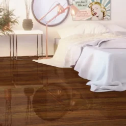 Liberty Floors Karoo Merbau - Lustre 8mm High Gloss Laminate Flooring (217786) -Cheap Plankora Store karoo merbau lustre 8mm high gloss laminate flooring 217786 p84868 191388 image