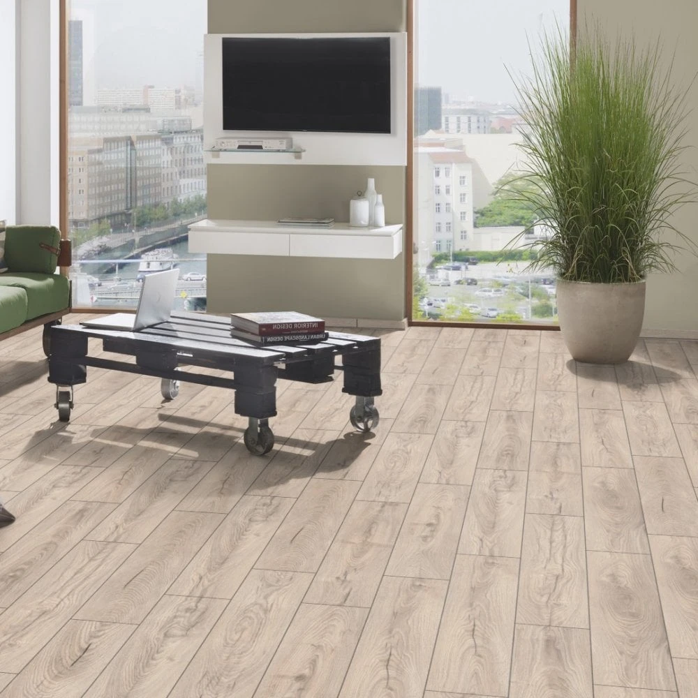 Krono Original Mushroom Carpenter Oak - Vintage Classic 10mm Laminate Flooring (249805) 7 Krono Original Mushroom Carpenter Oak - Vintage Classic 10mm Laminate Flooring (249805) - Image 5