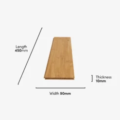 Liberty Floors Natural Bamboo - Herringbone Parquet 10mm Solid Real Wood Flooring (249973) -Cheap Plankora Store natural bamboo herringbone parquet 10mm solid real wood flooring 249973 p108631 236314 image