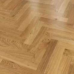 Liberty Floors Natural Oak - Herringbone Parquet 14mm Engineered Real Wood Flooring (219384) -Cheap Plankora Store natural oak herringbone parquet 14mm engineered real wood flooring 219384 p85832 201389 image
