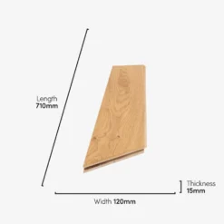 Liberty Floors Natural Oak Oiled - Chevron 15mm Engineered Real Wood Flooring (249204) -Cheap Plankora Store natural oak oiled chevron 15mm engineered real wood flooring 249204 p108330 236671 image