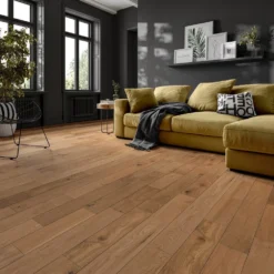 Liberty Floors Natural Oak - Premium Click 14mm Engineered Real Wood Flooring (190272)