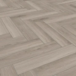 Kronotex Oak Silver - Herringbone 8mm Laminate Flooring (222940) -Cheap Plankora Store oak silver herringbone 8mm laminate flooring 222940 p89187 204904 image