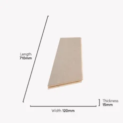 Liberty Floors Pebble Grey Oak - Chevron 15mm Engineered Real Wood Flooring (249202) -Cheap Plankora Store pebble grey oak chevron 15mm engineered real wood flooring 249202 p108328 236697 image