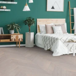 Liberty Floors Pebble Grey Oak - Chevron 15mm Engineered Real Wood Flooring (249202) -Cheap Plankora Store pebble grey oak chevron 15mm engineered real wood flooring 249202 p108328 240896 image