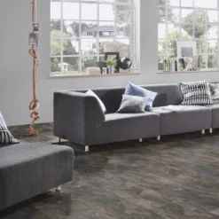 Krono Original Pewter Slate - Impressions 8mm Laminate Flooring (219266) -Cheap Plankora Store pewter slate impressions 8mm laminate flooring 219266 p85773 194088 image