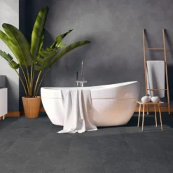 Liberty Floors Slate Black Stone - Premium Plus 6mm Rigid Core Vinyl Flooring (221002) -Cheap Plankora Store slate black stone premium plus 6mm rigid core vinyl flooring 221002 p87274 202701 image