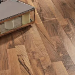 Kronotex Ticino Walnut - Superior 6mm Laminate Flooring (219527) -Cheap Plankora Store ticino walnut superior 6mm laminate flooring 219527 p85898 196513 image
