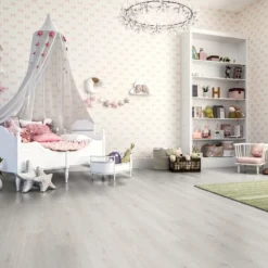 Kronotex Trend Oak White - Basic 6mm Laminate Flooring (248473)