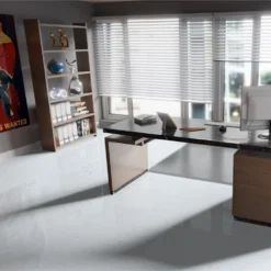 Liberty Floors White - Lustre Stone 8mm High Gloss Laminate Flooring (223770) -Cheap Plankora Store white lustre stone 8mm high gloss laminate flooring 223770 p90000 207812 image