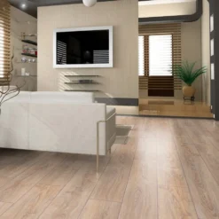 Kronotex Whitewashed Oak - Exquisite 8mm Laminate Flooring (160193)